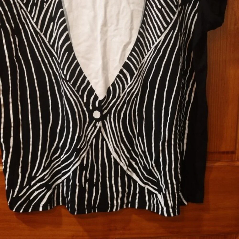 Disney Nightmare Before Christmas Jack Skellington Hooded Shirt XXXL 21